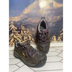 KEEN Womens Steel Toe Work Safety Low Shoe Hiking Size 10 M ASTM f2413-11